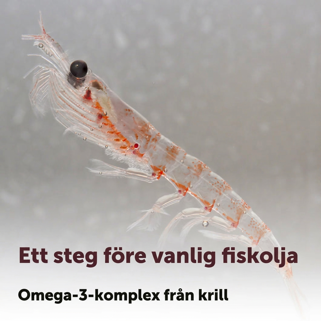 Caliora Antarktisk krillolja 2 000 mg med naturligt astaxantin