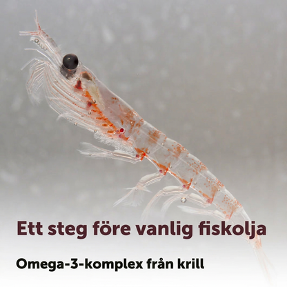 Caliora Antarktisk krillolja 2 000 mg med naturligt astaxantin