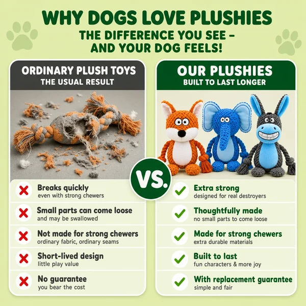 Plushies – Designed for Furry Friends Who Destroy Everything